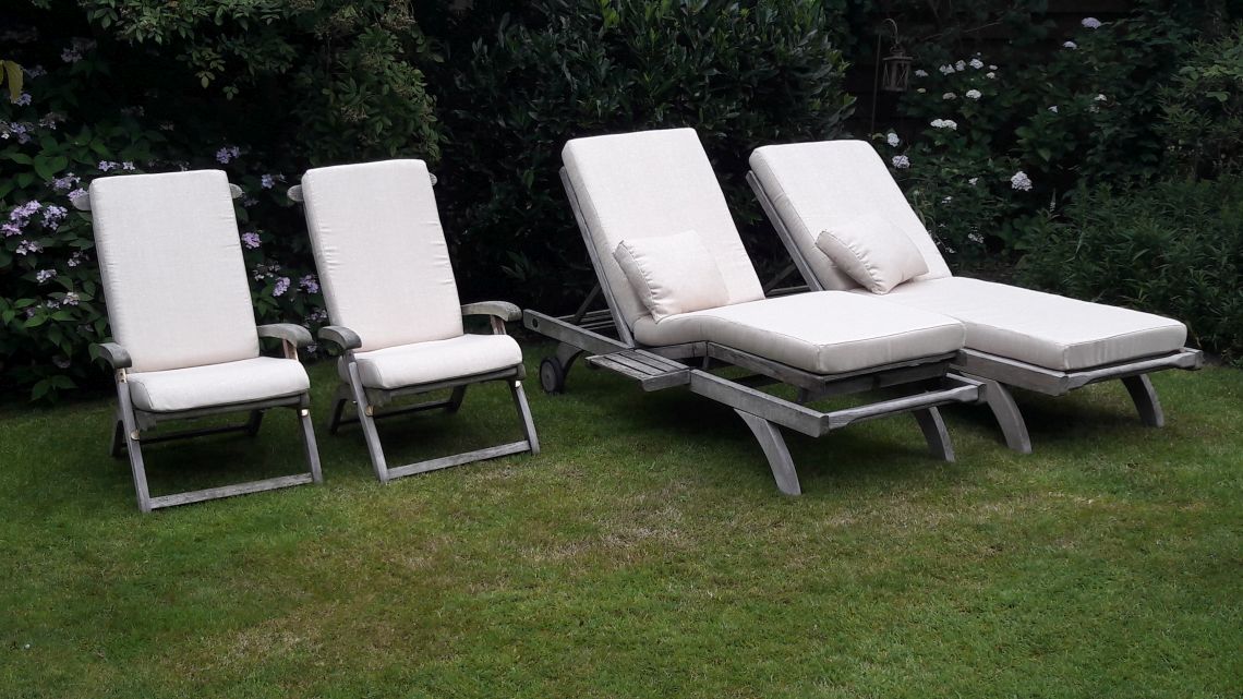 Kussens op maat, maatkussens, loungekussens DD&B outdoor living