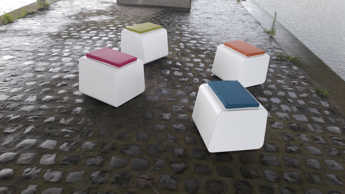 Foam coating, foam coated, schuimrubber coating DD&B outdoor living