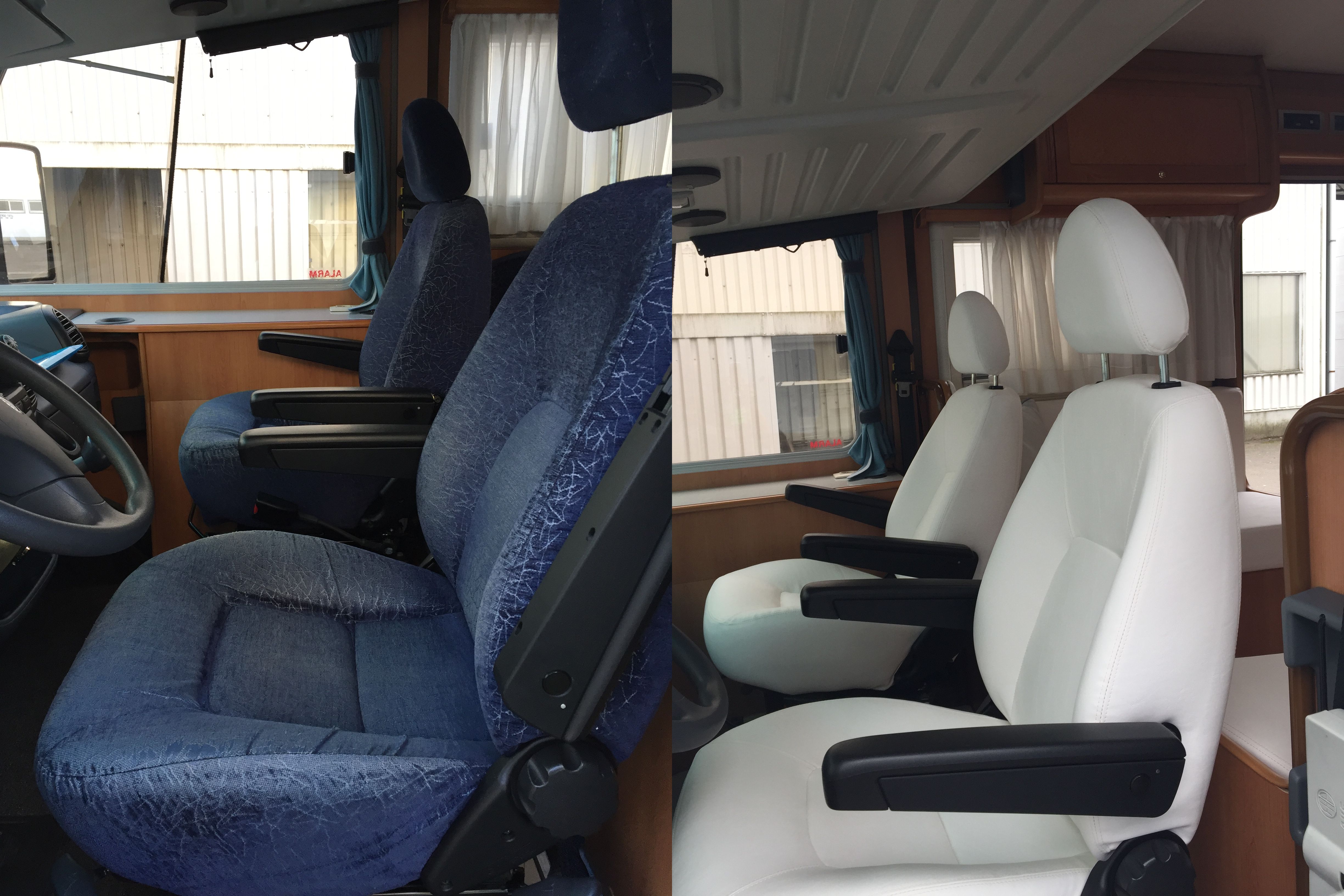 Stoffering kussens op maat maatkussens mobilhome caravan DD&B outdoor living Stoffering kussens op maat maatkussens mobilhome caravan DD&B outdoor living